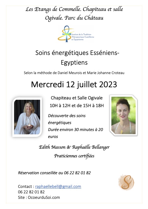 Découvrir les Soins Energétiques Esséniens-Egyptiens